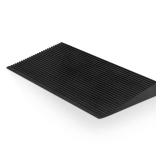 Kritkin Lightweight EVA Threshold Ramp for Wheelchairs, Walking, Scooter, Driveway Curb Handicap Ramp with Non-Slip Surface for Doorways Home Bathroom(Black,36" l X 12" w X 2" h), Retail $100