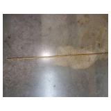 MECCANIXITY Brass Rods 1/4 Inch x 35 Inch Brass Solid Round Rod for Handle Pin DIY Craft Material Pack of 3 Retail- $110