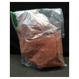 Spriolim Womens Ruffle Casual Top Swiss Dot Crewneck Shirt Long Sleeve Loose Pleated Blouses Dark Orange, X-Large