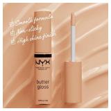 NYX PROFESSIONAL MAKEUP Butter Gloss, Non-Sticky Lip Gloss - Fortune Cookie (True Nude)