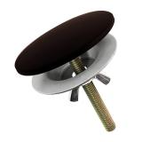 Westbrass 2\" Kitchen Sink Hole Cover, Oil Rubbed Bronze, D202-12