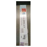 MULGREAT Peel and Stick Floor Tile, 18 Sq.Ft Self Adhesive Vinyl Flooring Plank, 12 Pieces Waterproof Heavy Duty Wood Grain Tiles, 36\"x6\" DIY Planks for Laundry Kitchen Apartment Home, Soft Grey, Re