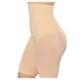 SHAPERMINT Shapewear for Women - High-Waisted Shapewear Tummy Control Shorts, Thigh Slimmer, Underwear for Women Nude 3X