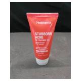 Neutrogena Stubborn Acne AM Face Treatment with 2.5% Micronized Benzoyl Peroxide Acne Medication, Oil-Free Daily Facial Treatment Reduces Size & Redness of Breakouts, Paraben-Free, 2.0 oz