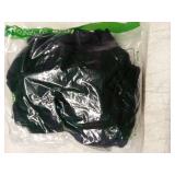 MANZI Womens Faux Thigh High Fishnet Stockings Stitching Opaque Pantyhose Mock Over the Knee Goth Tights Striped Suspender Nylons(1 Grid+1 Suspender)