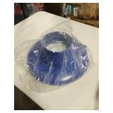 Pool Vacuum for Above Ground Pool, 15\" Pool Leaf Vacuum for Inground Swimming Pools Pool Leaf Sucker with Brush Include Reusable 16â X 23â Leaf Mesh Bag Blue