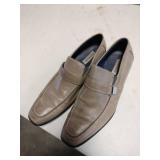 Steve Madden Drifter beige leather moccasin driving loafers - 11.5