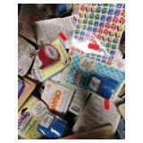Box of Miscellaneous School Stamps and Hole Punches