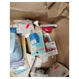 Box of Miscellaneous School Stamps and Hole Punches