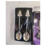 Royal Elegance Genuine Silver plate Collectible Spoon Set