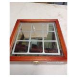 Glass Tic Tac Toe Board Set