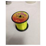 Mr Crappie Mega Spool  Monofilament Line  4 lb  2000 Yards