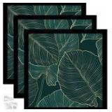 keibiubu Black Picture Frame Set of 3, 16x16 Picture Frame for Square Photo Poster Canvas Certificate Document Display Horizontally or Vertically High Transparent Wall Gallery(Size 16 x 16 inches)