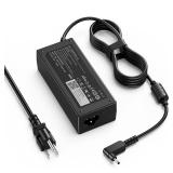 Chromebook Charger Compatible with Acer C720/C740/CB5-571/C910; CB3-431 & CB3-532; Spin 3/5; Switch Alpha 12; Aspire R13/R15 65W/45W Replacement - Retail: $12