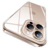 iPhone 16 Pro Max Case Crystal Clear, [Never Yellow Technology] [12FT Military-Grade Protection] Slim Thin Transparent Cover for iPhone 16 ProMax Phone Case 6.9 inch, Clear - Retail: $13