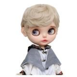 Only One Wig Is Suitable For Dolls With A Head Size Of 10 Inches Short Curly Wigs (Blonde) - Retail: $12