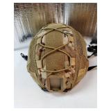 PJ Tactical Paintball Airsoft Helmet Fast Military Helmet with NVG Bracket and Side Guide Rail - Retail: $28