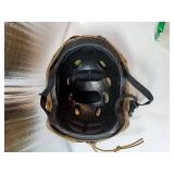 PJ Tactical Paintball Airsoft Helmet Fast Military Helmet with NVG Bracket and Side Guide Rail - Retail: $28