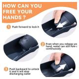 27 OZ Dog Water Bottle Portable Stainless Steel Convenient Pet Water Dispenser, Leak Proof Puppy Travel Water Bowl for Dog Outdoor Walking, Hiking, Perfect Size for All Dog Breeds, Whole Blue - Retail