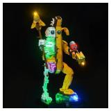 Light kit Compatible with Lego Peely Bone Fortnite 77072 - Only Lights, NO Bricks, Lighting Accessories Compatible with Lego 77072 Fortnite: Skeleton Banana Man