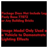 Light kit Compatible with Lego Peely Bone Fortnite 77072 - Only Lights, NO Bricks, Lighting Accessories Compatible with Lego 77072 Fortnite: Skeleton Banana Man