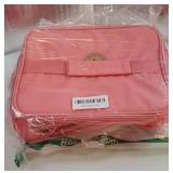 Double-Layer Insulated Cooler Foldable Lunch Box, Leakproof Cooler Bag for Men & Women, Shoulder Strap, Bottle Opener, for Beach, Camping, Car - Retail: $29