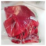 16 x 56 Inch Christmas Extra Large Velvet Bows Christmas Plush Bow Tree Toppers Xmas Tree Decorations for Xmas Holiday Party Car Wreath Wedding Baby Shower Bridal Shower Home Decor(Red) - Retail: $42