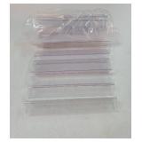 15 Pieces Shelf Label Holder, Clear Plastic 0.875