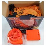 Inflatable T-Rex Costume, Kids Dinosaur Blow Up Suit for Halloween Cosplay Themed Parties, Dino Costume - Retail: $48
