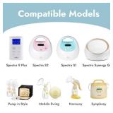 Papablic Duckbill Valves, Replacement Milk Valves Compatible with Spectra S1 S2 and Medela Breast Pumps Accessories, BPA & DEHP Free - Retail: $10