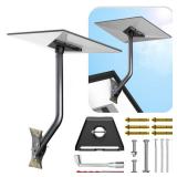 Gen 3 Mount for Starlink, Adjustable Wall /Roof Mounting Kit Compatible with V3 Starlink Standard Dish, Include Aluminum Gen 3 Pipe Adapter. - Retail: $38