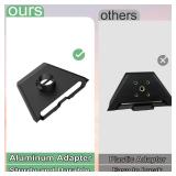 Gen 3 Mount for Starlink, Adjustable Wall /Roof Mounting Kit Compatible with V3 Starlink Standard Dish, Include Aluminum Gen 3 Pipe Adapter. - Retail: $38