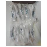 10 Pack Brushed Satin Nickel Cabinet Pulls 3 Inch(76mm) Hole Centers, Handles for Kitchen Cabinet Hardware, Arch Cabinet Handles for Bathroom Dresser Drawer Handles - Retail: $26