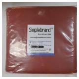 Ava Terracotta Blackout Curtains for Bedroom, 72 Inch Length, 2 Panels, Privacy Thermal Insulated, Rod Pocket, Window Curtains for Patio, French Door, W40 x L72 Inch - Retail: $22