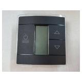 3316250.712 RV Single Zone Wall Thermostat Replacement for Domestic for RV/Camper Conditioners, Blue Backlight LCD Display, Black 3-Wire - Retail: $24