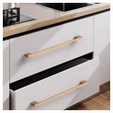 10 Pack Champagne Bronze Cabinet Pulls - 10 Inch Handles for Cabinets, Dressers, and Doors - Kitchen and Other Cabinet Hardware - Retail: $66
