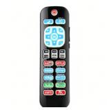 Replacement Remote for Roku TV & Box (Express, Premiere, Ultra), Backlit Keys, Works with TCL, Hisense, Insignia, Philips, Onn, Hitachi, Element Smart Roku Tv (Not for Roku Stick) - Retail: $10