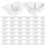50 Pcs Urine Hats for Toilets Urine Collection Hats Toilet Hats to Catch Urine Cups Pee Cup Urine Collector for Women and The Elderly, 40oz/ 1200cc - Retail: $52