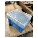 Really Useful Boxes 3 Liter Box Trans Blue