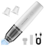 LYFUHUI Car Handheld Vacuum Cordless 13000 PA Suction Power, Portable Mini Vacuum Cleaner for Car Home Office