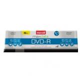 Maxell 638006 4.7 GB 16x DVD-R Spindle Recordable Disc - Gold (15/Pack)