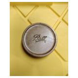 Ball 5pk Wooden Storage Lids, Wide Mouth: Hardwood Canning Lids for Ball Mason Jars, Brown, Spot Clean, 3.5\" Neck Diameter