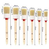 Nurkul 11 Pieces Auto Detailing Brush Set for Cleaning Interior, Exterior, Leather, Including 6 pcs Car Detailing Brushes, 3 pcs Wire Brush and 2 pcs Automotive Air Conditioner Brush