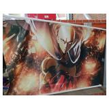 One Punch Fabric Poster