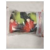 Set of 4 Mini Light-Up Halloween Gnomes