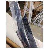 ACLONG Smoke Rain Guards Fit for Chevrolet Malibu 2016-2023 Tape-On Side Shatterproof Window Visor, Window Deflectors, Vent Deflectors, 6-Piece Set