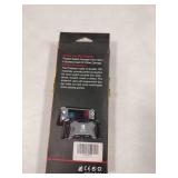 Letobee Protector Case for Nintendo Switch Lite, 2022 UPGRADED Latest Ergonomic Design Comfortable Grip with 2 Pack Thumb Grip Cap & HD Screen Protector SET Black