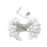 Mini Ball String Lights, Warm White USB Energy Saving Lighting Lamp for Indoor Outdoor Camping Wedding Patio Garden Party Decoration (6m)