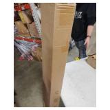 NovoDomus 5 Tier Adjustable Tall Bookshelf, 61.5\" Wood Bookshelves for Living Room, Modern Industrial Bookcase Storage Organizer, Free Standing Book Shelf for Home Office, Kitchen, Bedroom