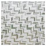 Finnez Window Privacy Film, Electrostatic Protective Film Adhesion, Artistic Step Texture Pattern, Great for Home and Office 23.6